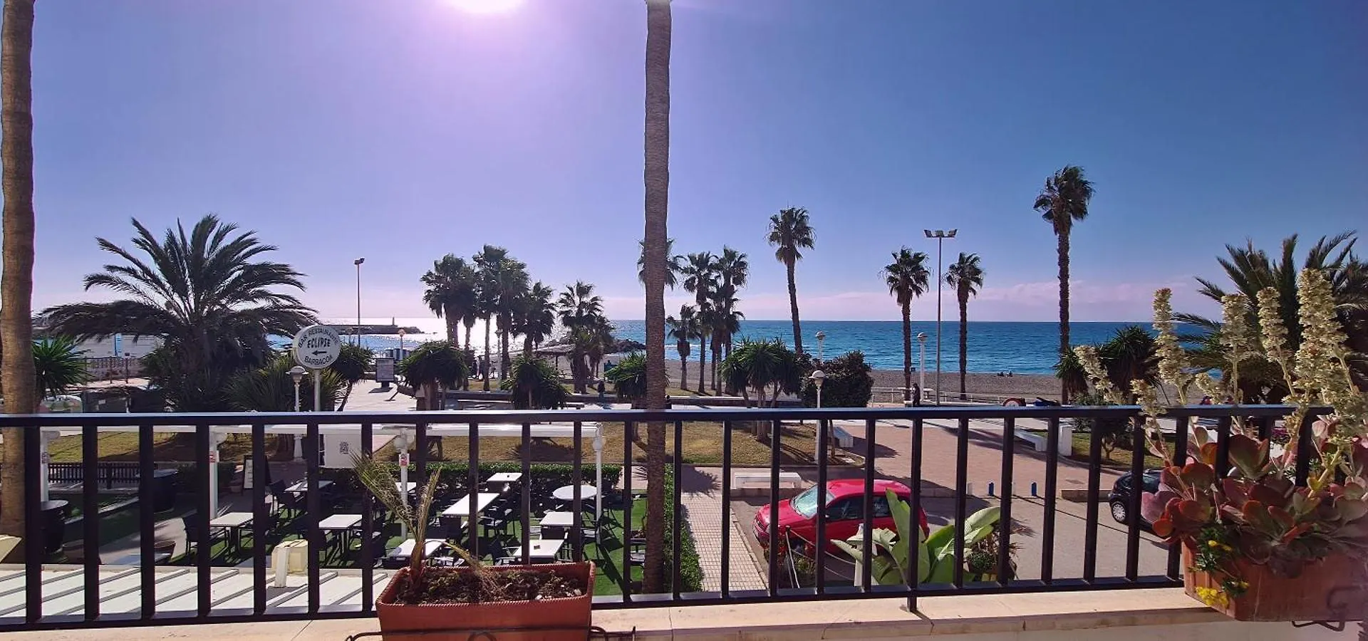 Beach Panorama Caleta Caleta De Velez Spain